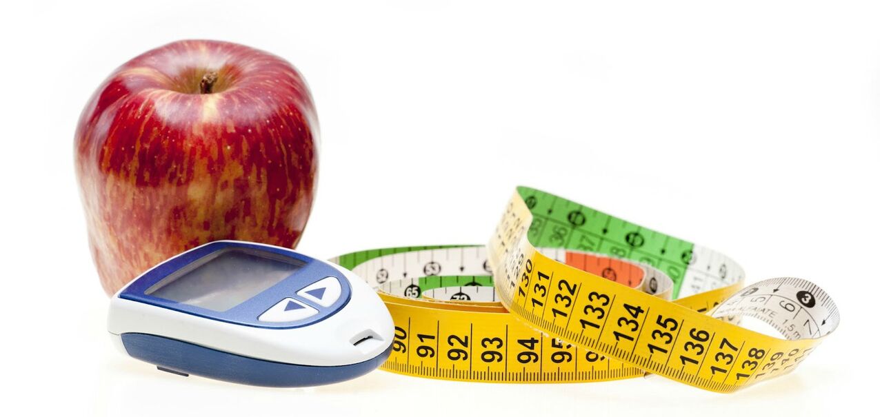 Diät soll optimal Kierpergewiicht bei Diabetiker Patienten ënnerstëtzen
