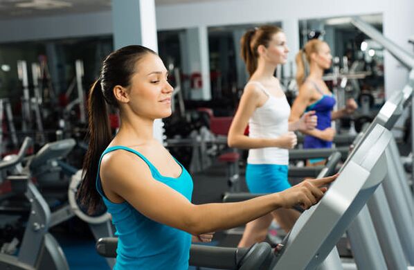 Cyclic Training op engem Treadmill