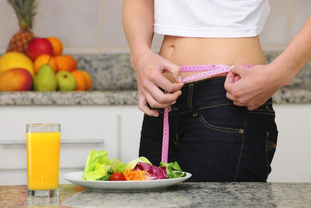 wéi se an enger Woch duerch 7 kg verléieren