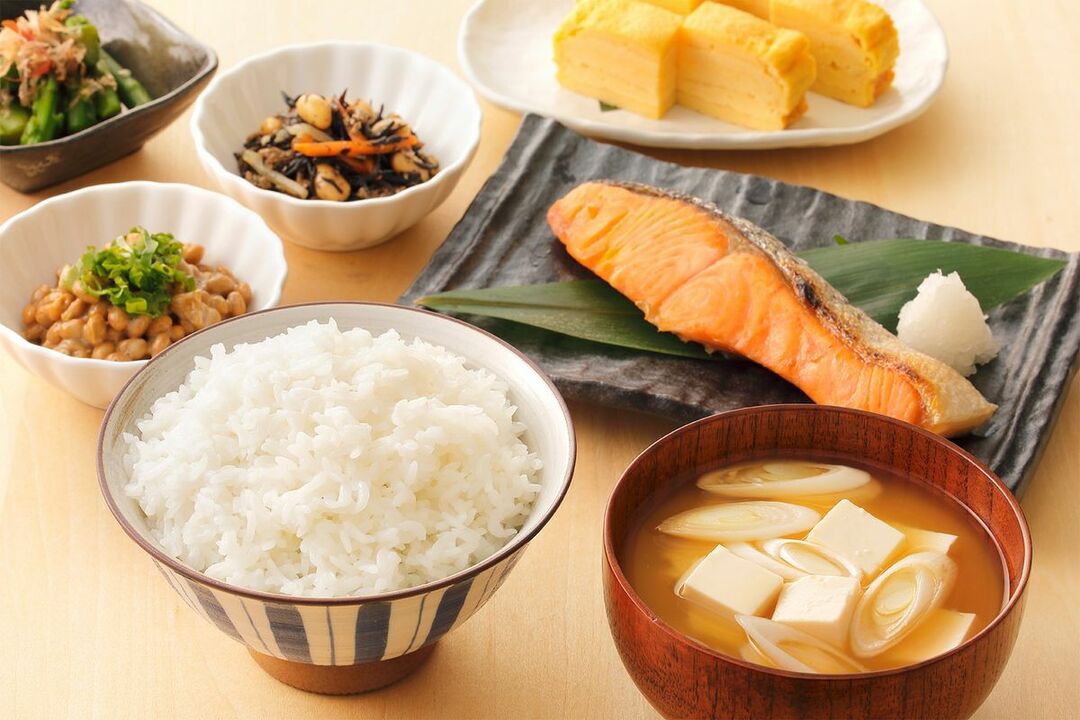 Japanesch Diät Liewensmëttel